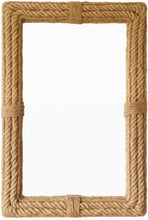 Load image into Gallery viewer, Seniya Jute Rope Rectangular Mirror